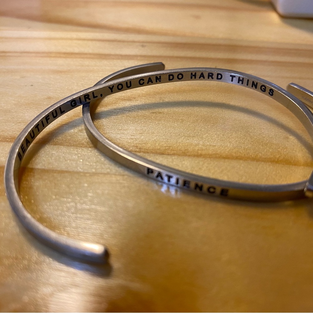 2 Mantraband bracelets